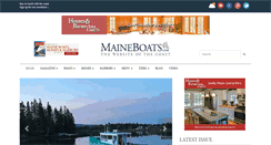 Desktop Screenshot of maineboats.com