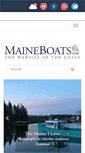Mobile Screenshot of maineboats.com
